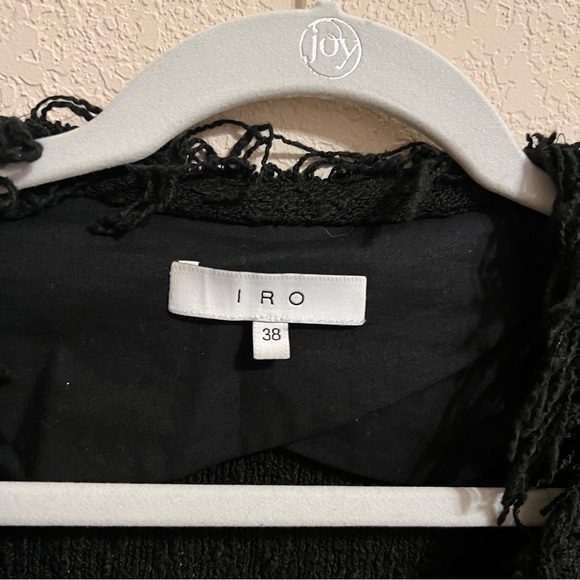 IRO Shavani Jacket Black - Picture 8 of 10